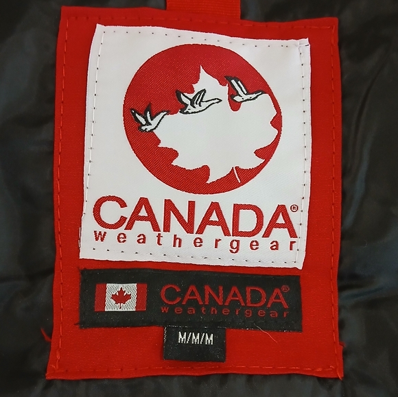 Canada Weathergear sz M Red Quilted Puffer Vest - Picture 12 of 12